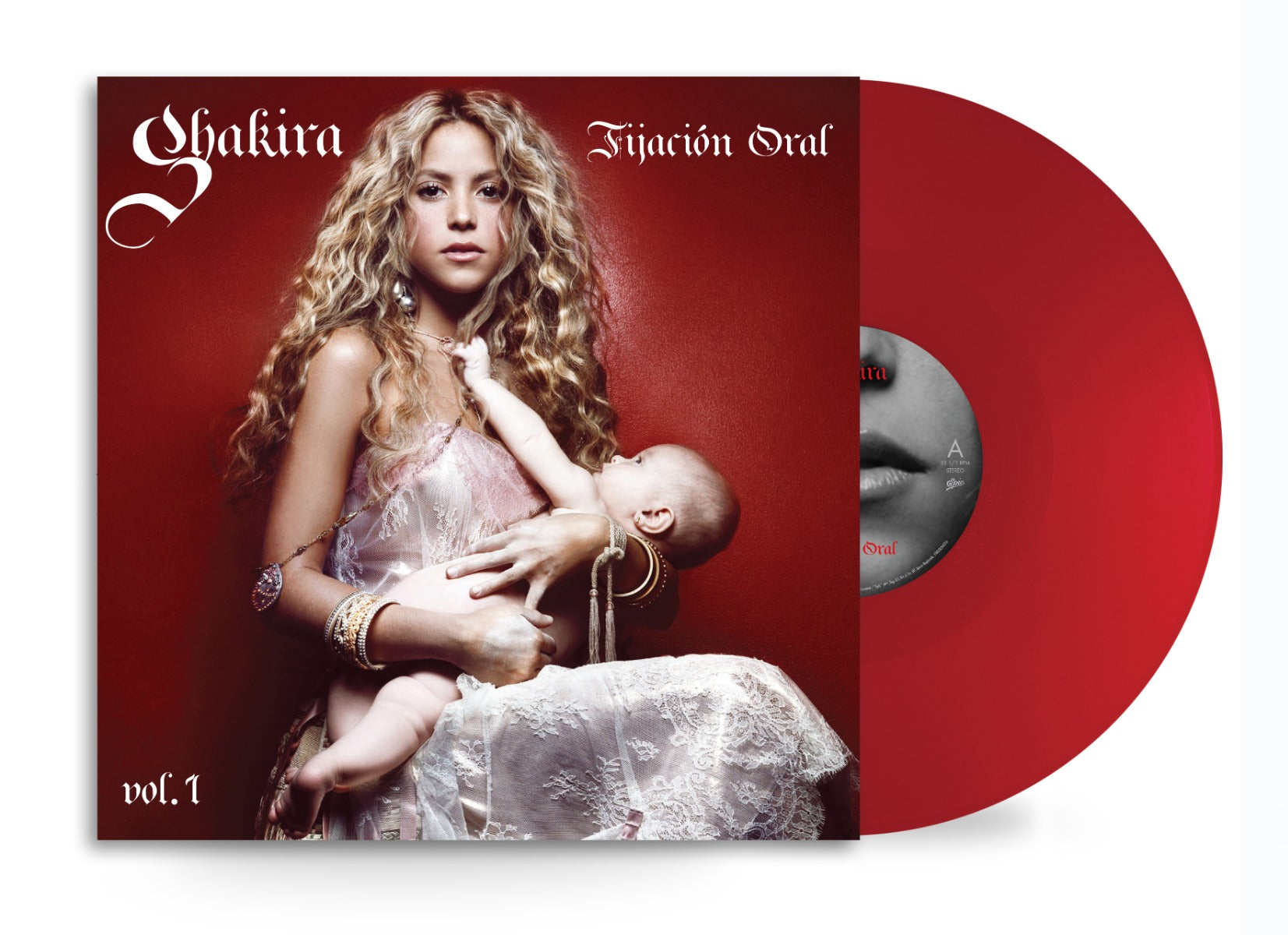 Shakira | Fijación Oral Vol. 1 (20Th Anniversary) (Opaque Apple Red Vinyl) | Vinyl