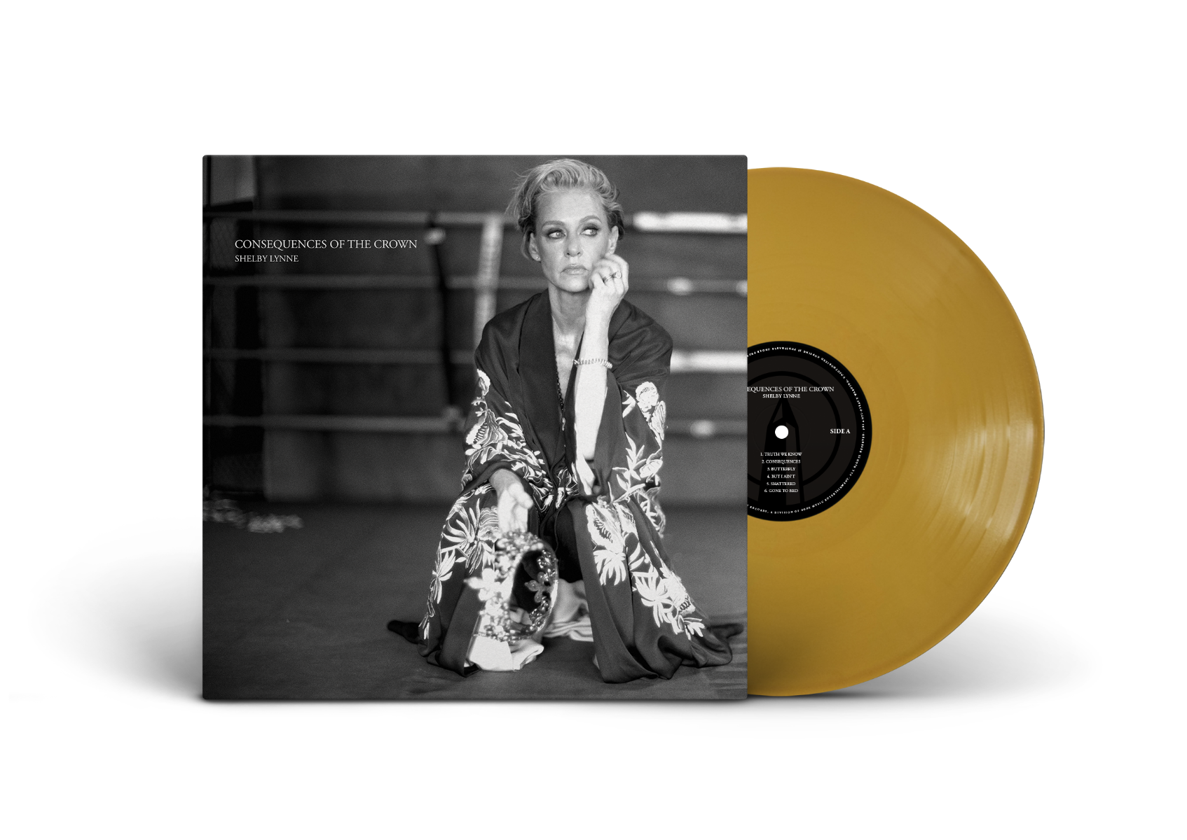 Shelby Lynne | Consequences Of The Crown (Colored Vinyl, Gold, 150 Gram Vinyl, Gatefold LP Jacket) | Vinyl