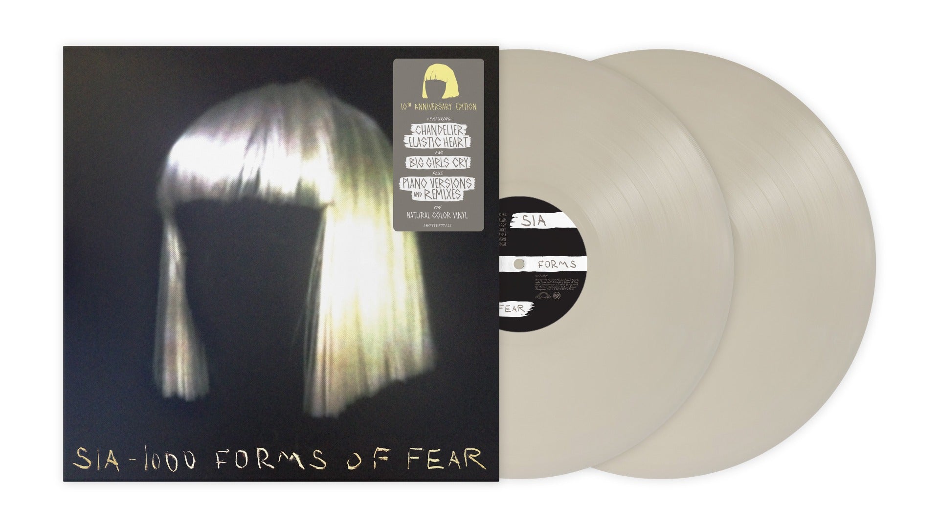Sia | 1000 Forms Of Fear (Deluxe Edition, Natural Colored Vinyl, Anniversary Edition, Remixes) (2 Lp's) | Vinyl
