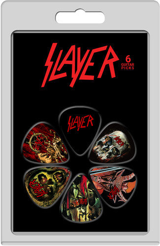 Slayer - Perri's - Slayer - Albums - Guitar Picks (6 Pack) | Guitar Picks