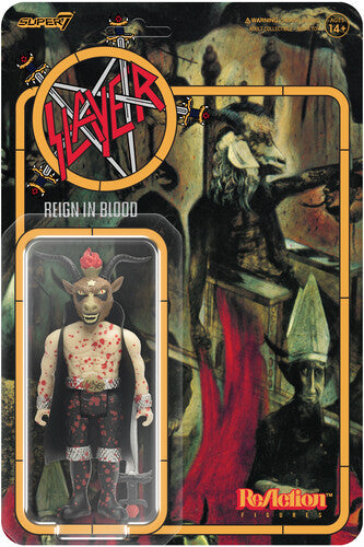 Slayer - Super7 - Slayer - ReAction Figures - Minotaur (Reign In Blood) (Exclusive) (AE Exclusive, Collectible, Figure, Action Figure) | Action Figure