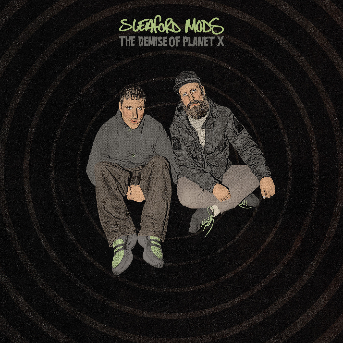 Sleaford Mods | The Demise Of Planet X (Neon Green Black Marble Vinyl) | Vinyl