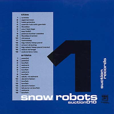 VA - Snow Robots Volume 1 | CD