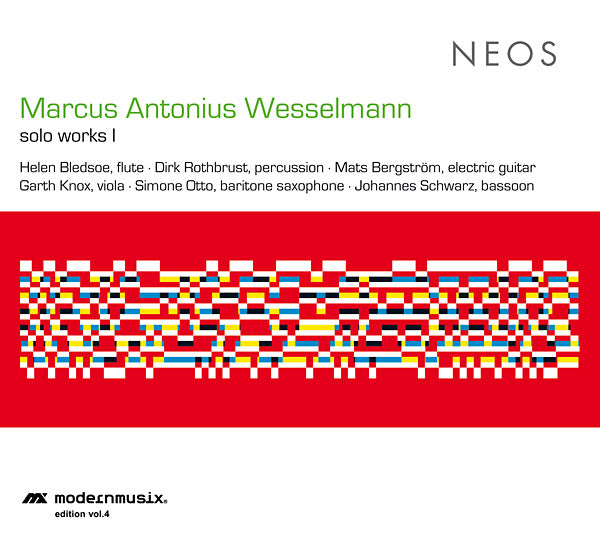 MARCUS ANTONIUS WESSELMANN - Solo Works I | CD