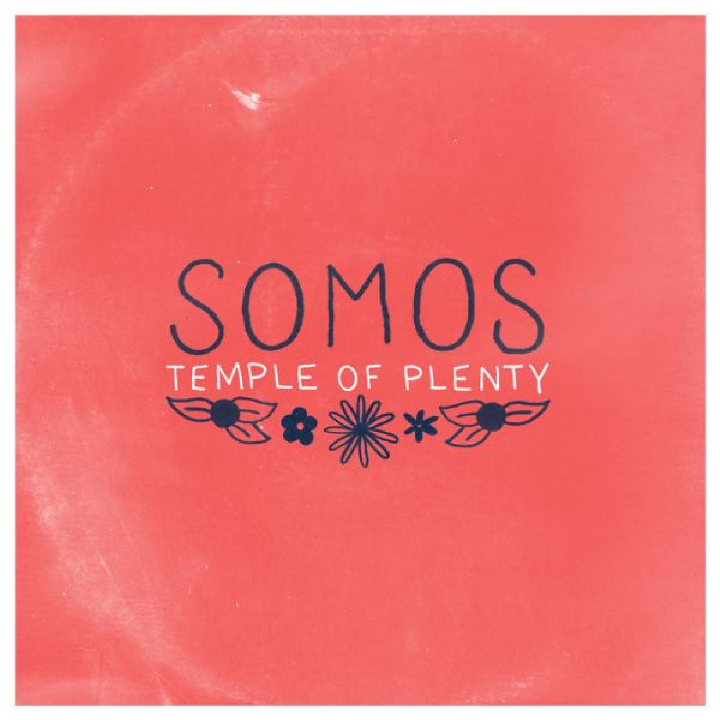 Somos | Temple Of Plenty (Red & Sea Glass Blue Splash Vinyl) | Vinyl