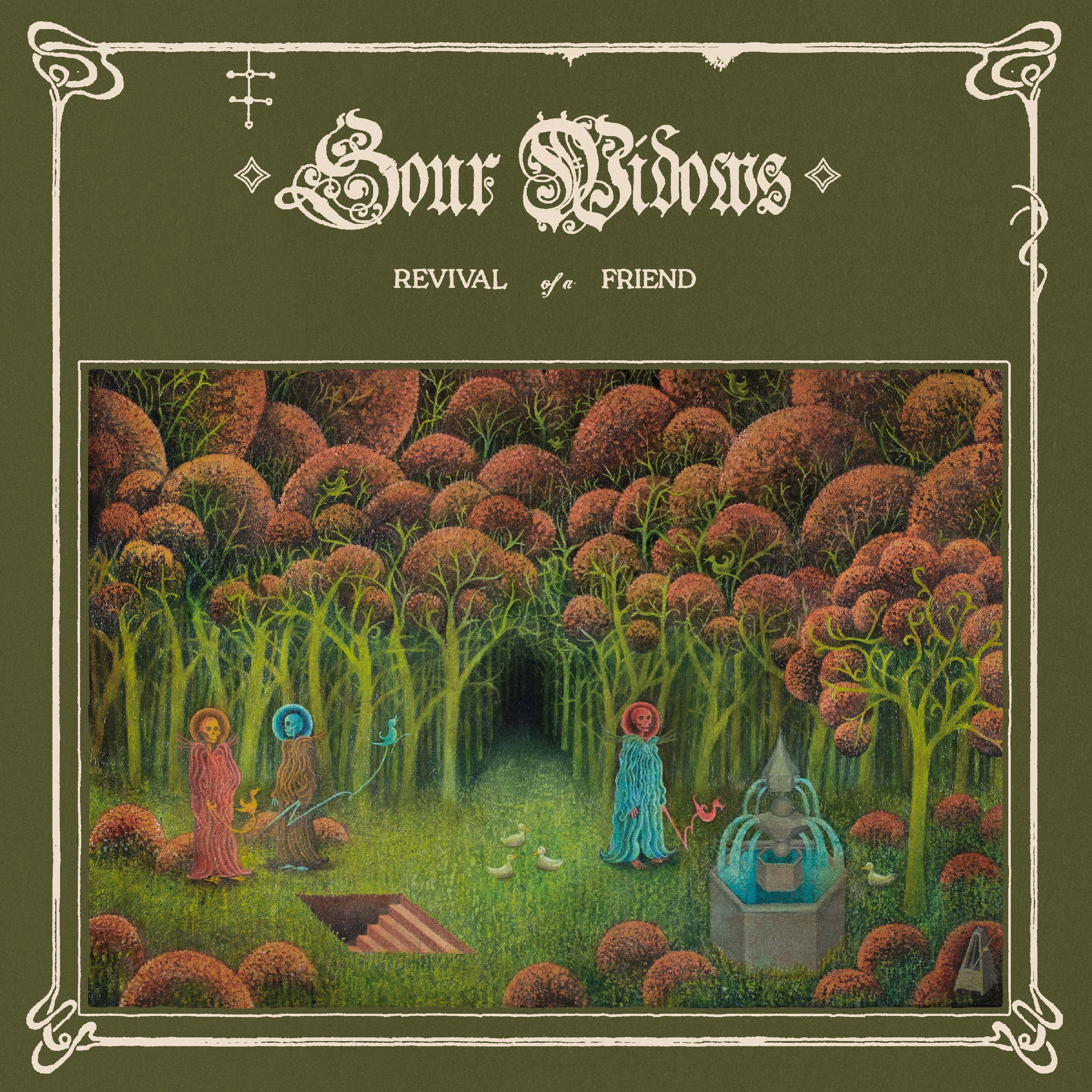 Sour Widows - Revival Of A Friend ("Insomnia"(Red Base, Black Marble, Purple Splatter) Vinyl) | Vinyl