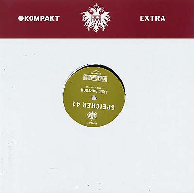 Axel Bartsch & Alex Niggemann - Speicher 41 | Vinyl
