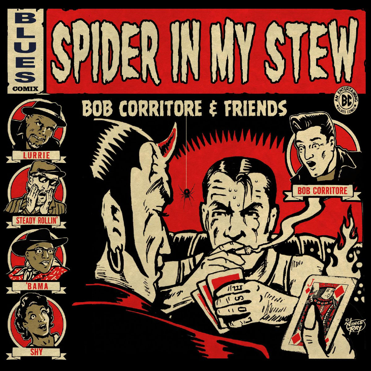 Bob & Friends Corritore - Spider In My Stew | CD