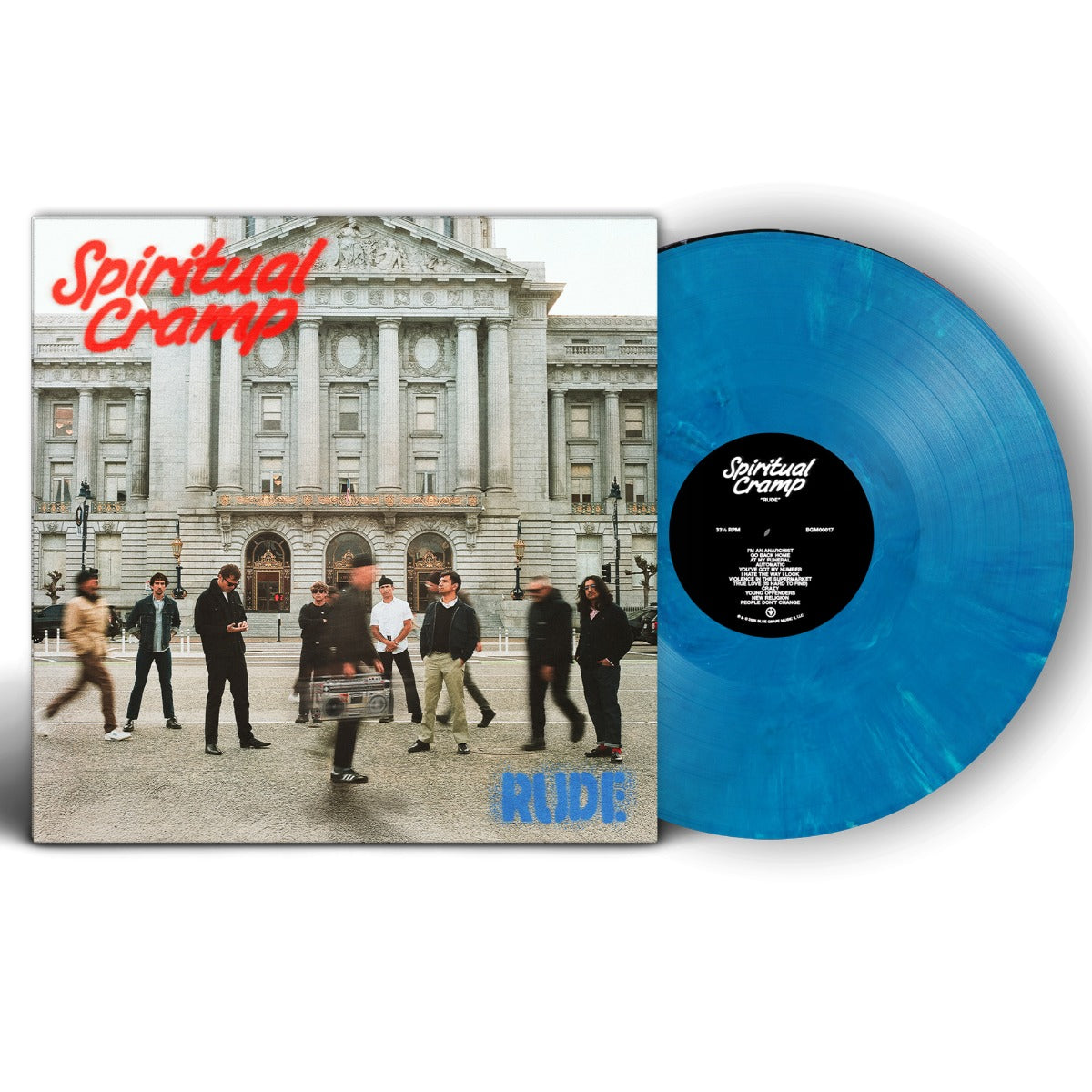 Spiritual Cramp - Rude (Blue Marble Vinyl) | Vinyl