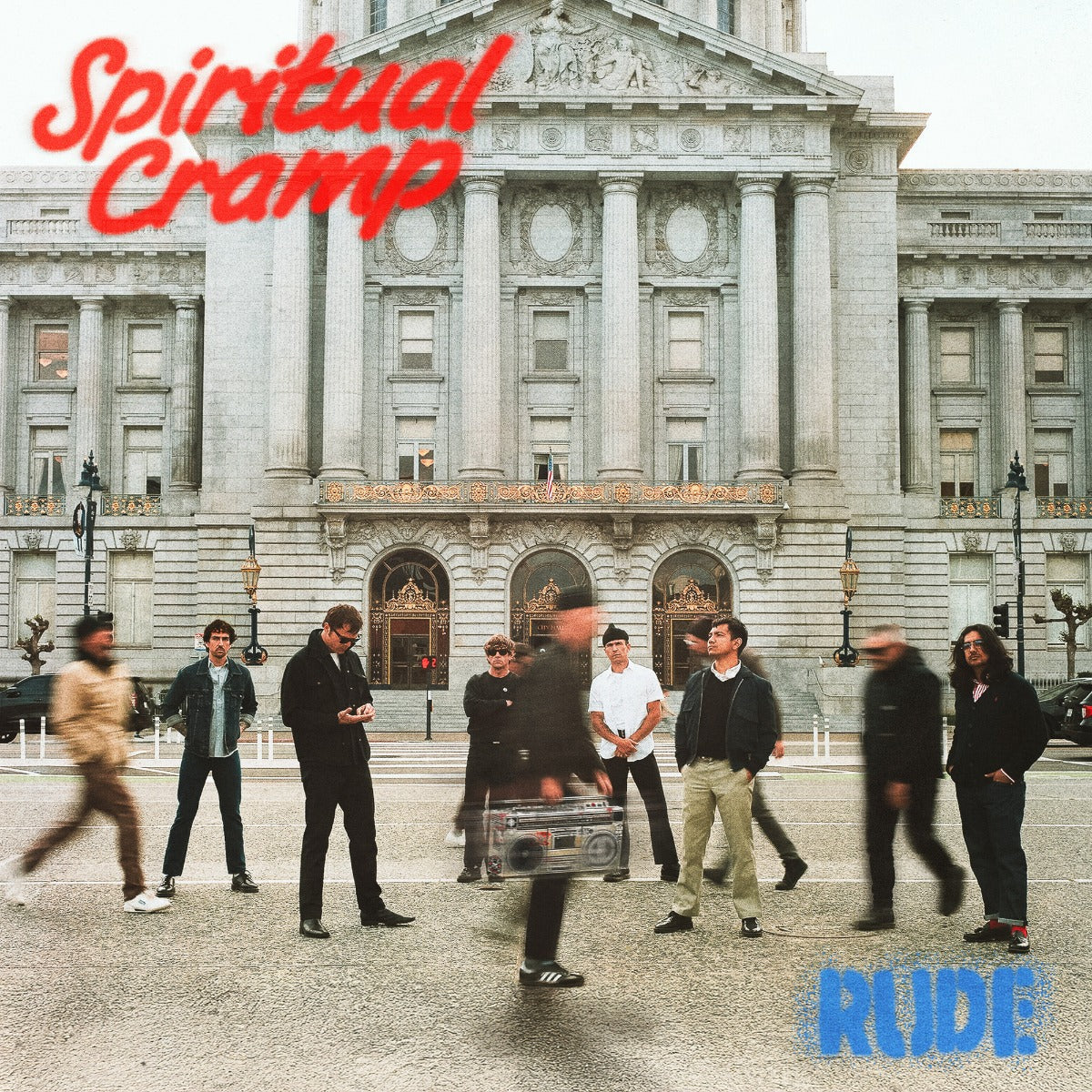 Spiritual Cramp - Rude (Indie Exclusive) (Blue/White/Red 3 Color Stripe Vinyl) | Vinyl