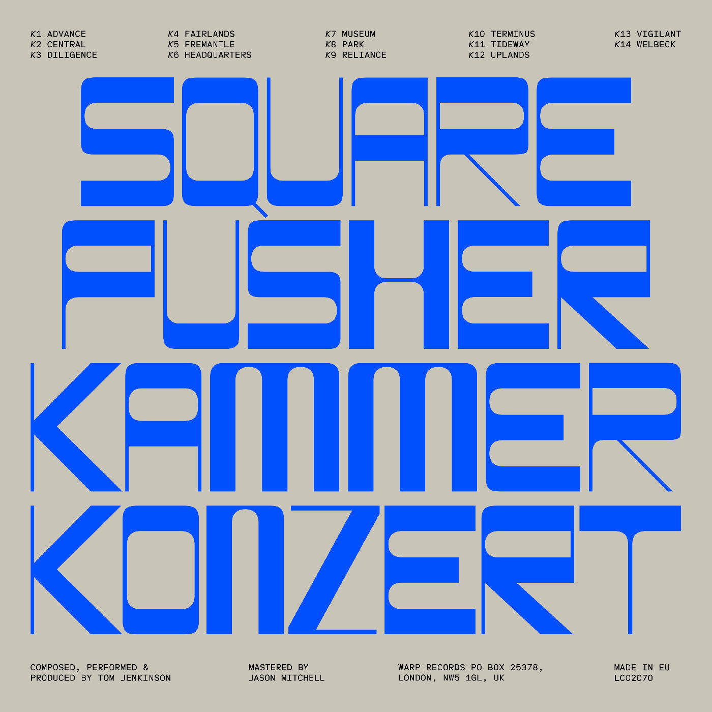Squarepusher | Kammerkonzert | Vinyl