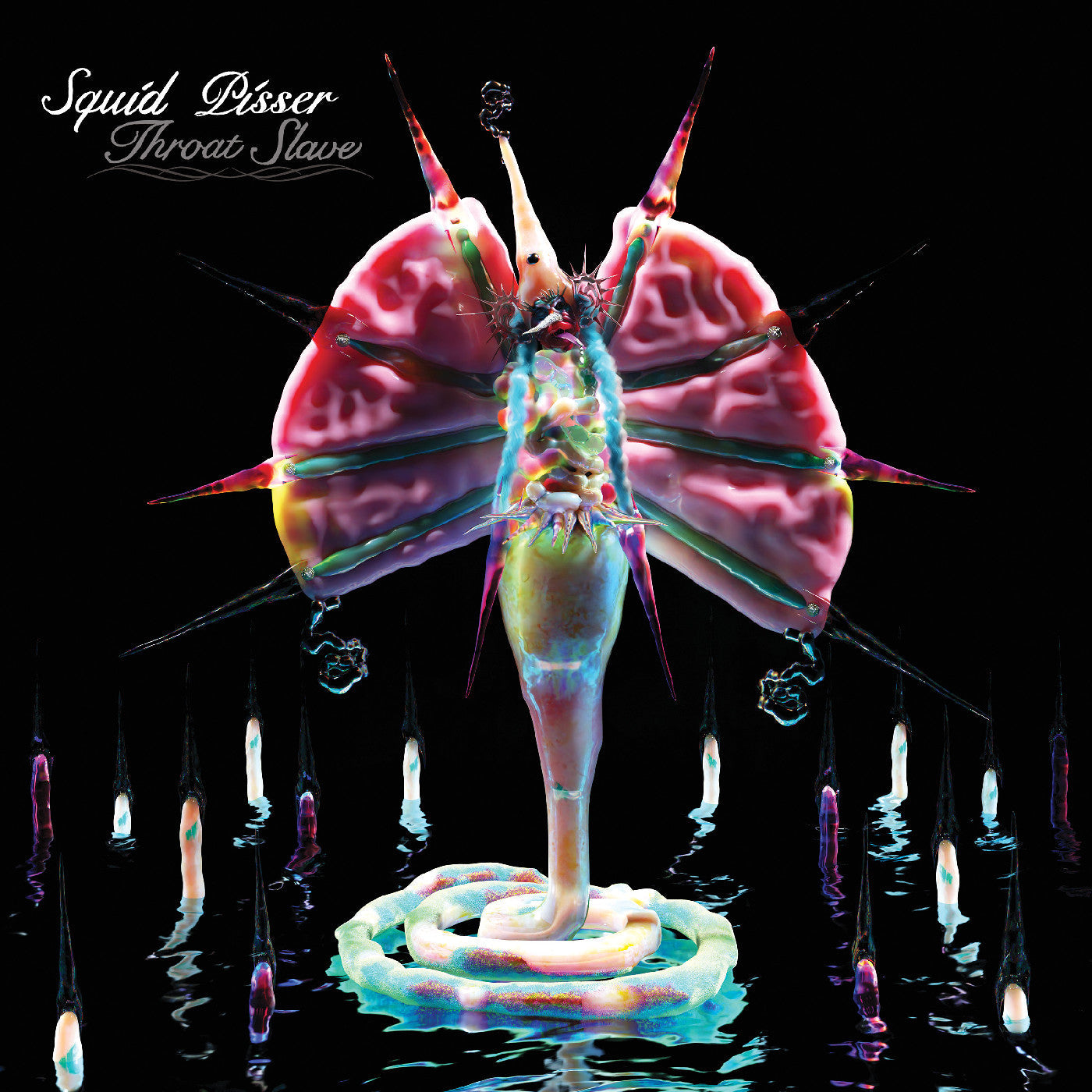 Squid Pisser - Throat Slave (Irradiated Pink Vinyl) | Vinyl