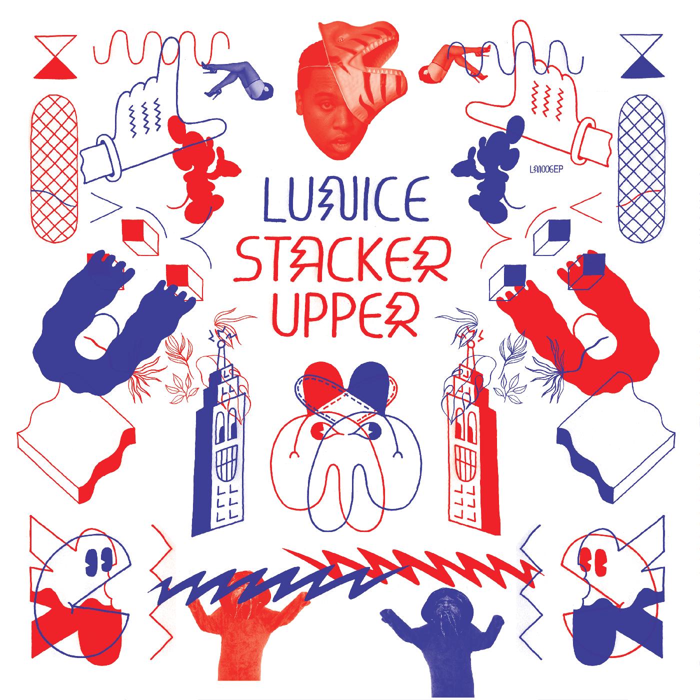 Lunice - Stacker Upper EP (BLUE VINYL) | Vinyl