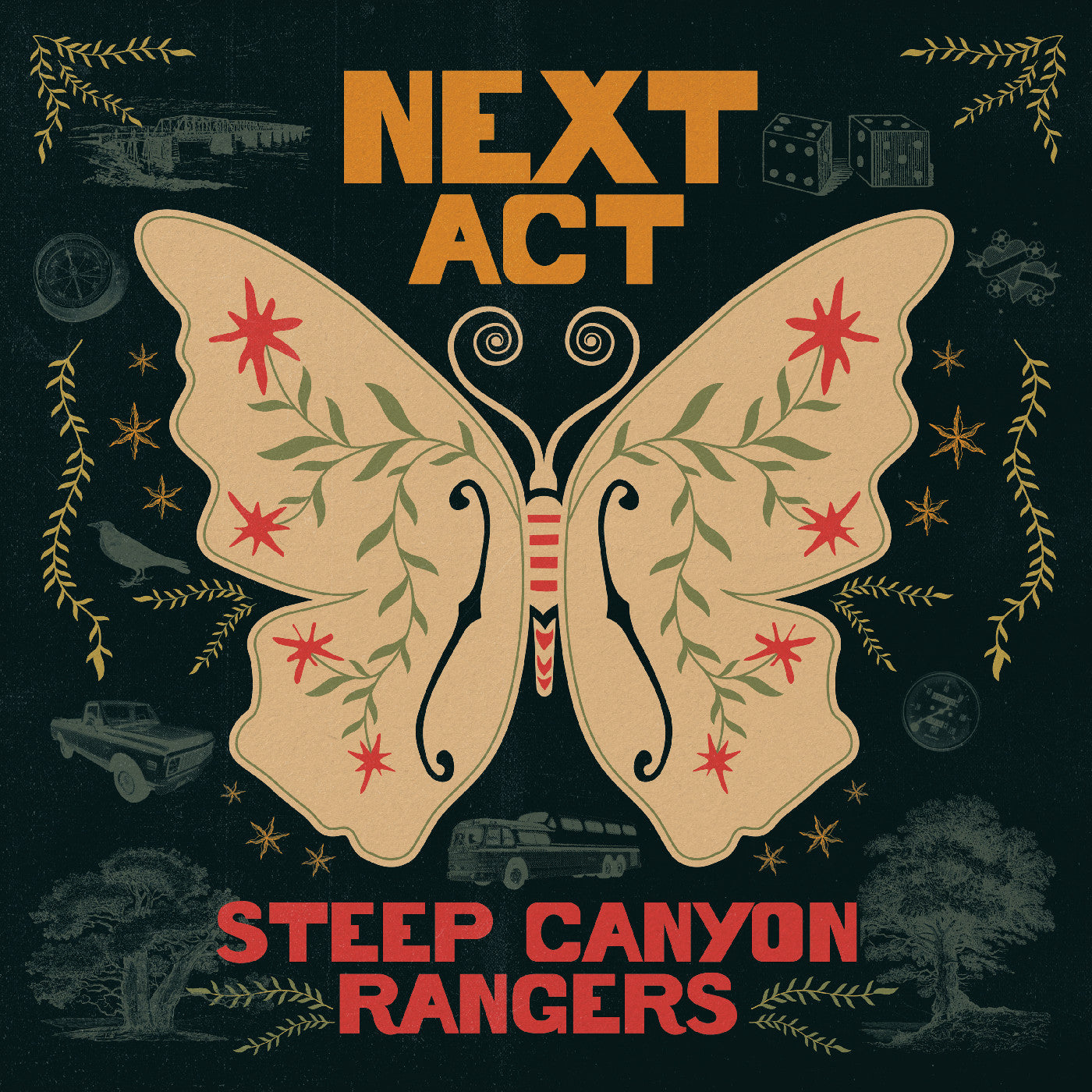 Steep Canyon Rangers | Next Act (Maroon Vinyl) | Vinyl