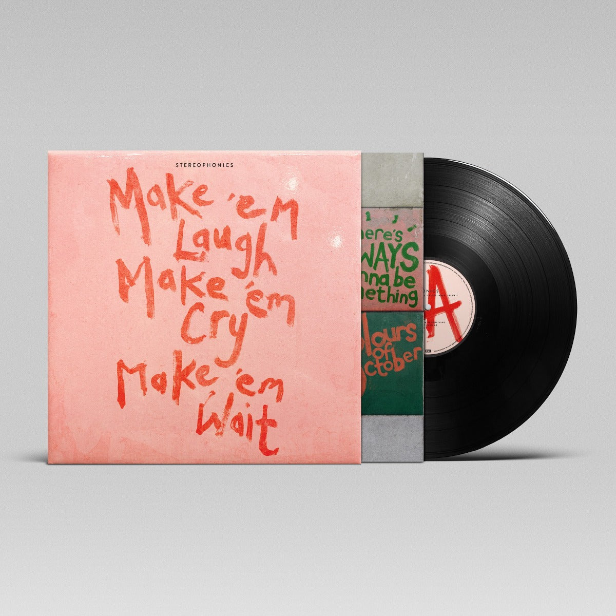 Stereophonics | Make 'Em Laugh, Make 'Em Cry, Make 'Em Wait (180 Gram Vinyl, Recycled / Recyclable) | Vinyl