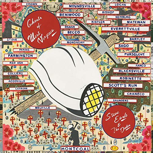 Steve Earle And The Dukes - Ghosts of West Virginia (Blue and Black Swirl Color Vinyl) | Vinyl
