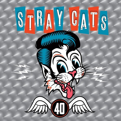 Stray Cats | 40 (Colored Vinyl, White, Reissue) | Vinyl