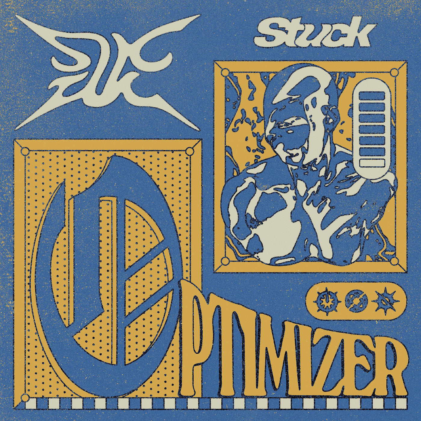Stuck | Optimizer (Royal Blue Vinyl) | Vinyl