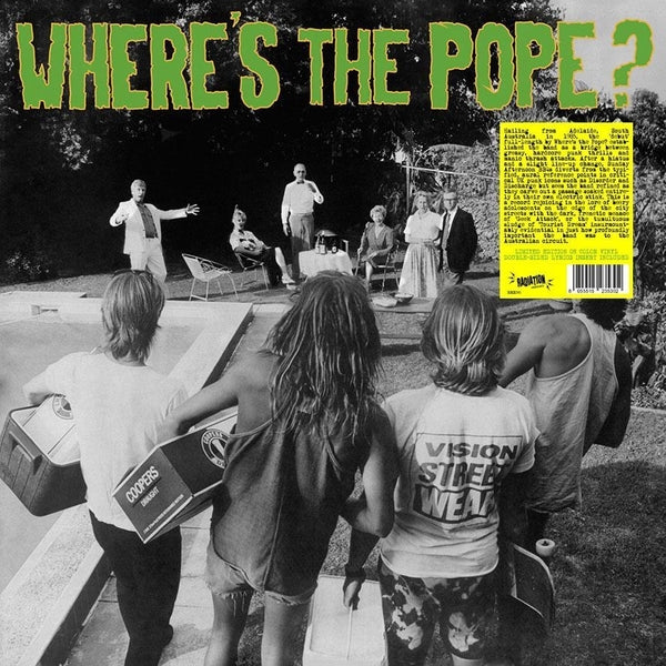WHERE'S THE POPE? - Sunday Afternoon BBQs | Vinyl