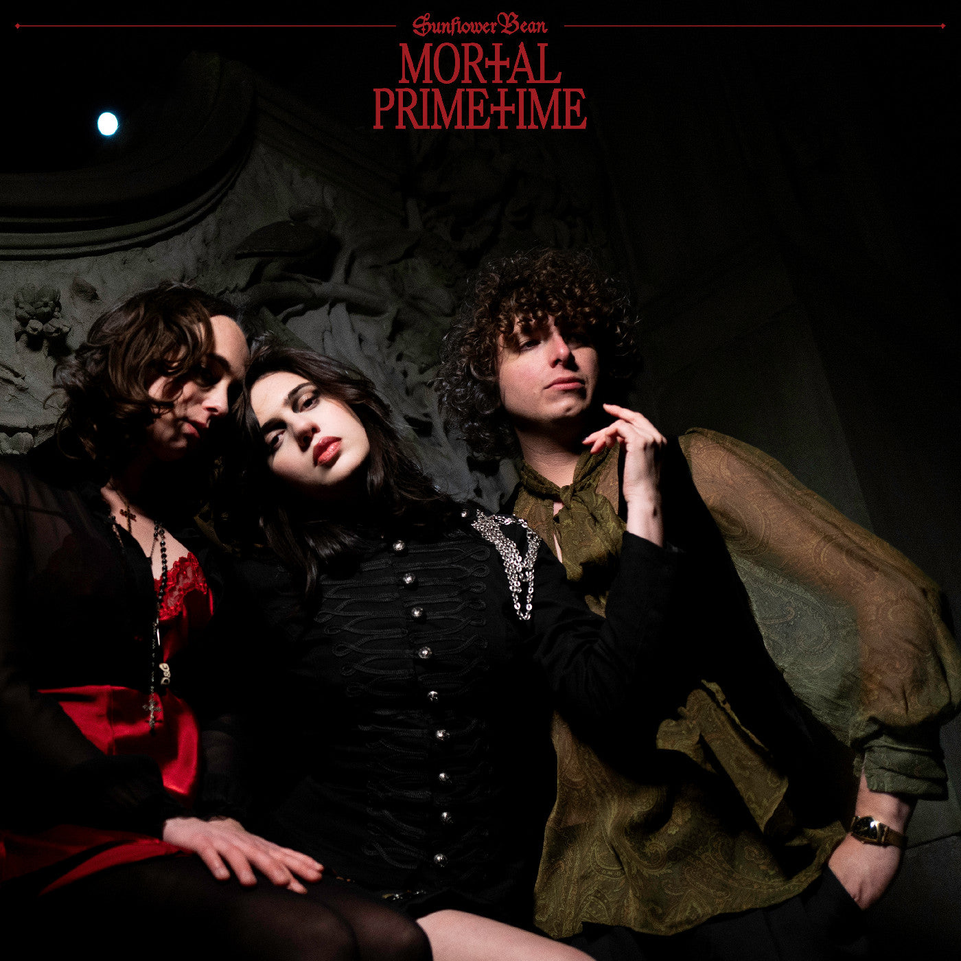 Sunflower Bean | Mortal Primetime (Indie Exclusive Transparent Red Vinyl) | Vinyl