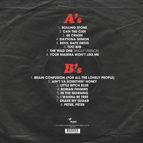 Suzi Quatro | A's & B's (Limited Edition, 140 Gram Translucent Red Glitter Colored Vinyl) | Vinyl