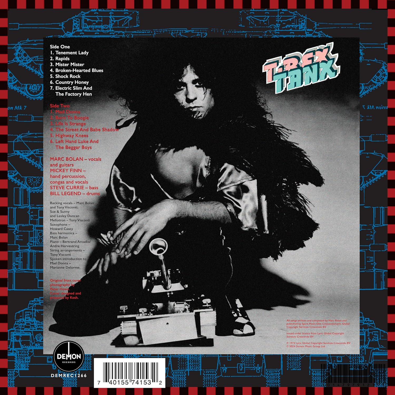 T. Rex | Tanx (Limited Edition, Picture Disc Vinyl) (Black Friday 2024) | Vinyl