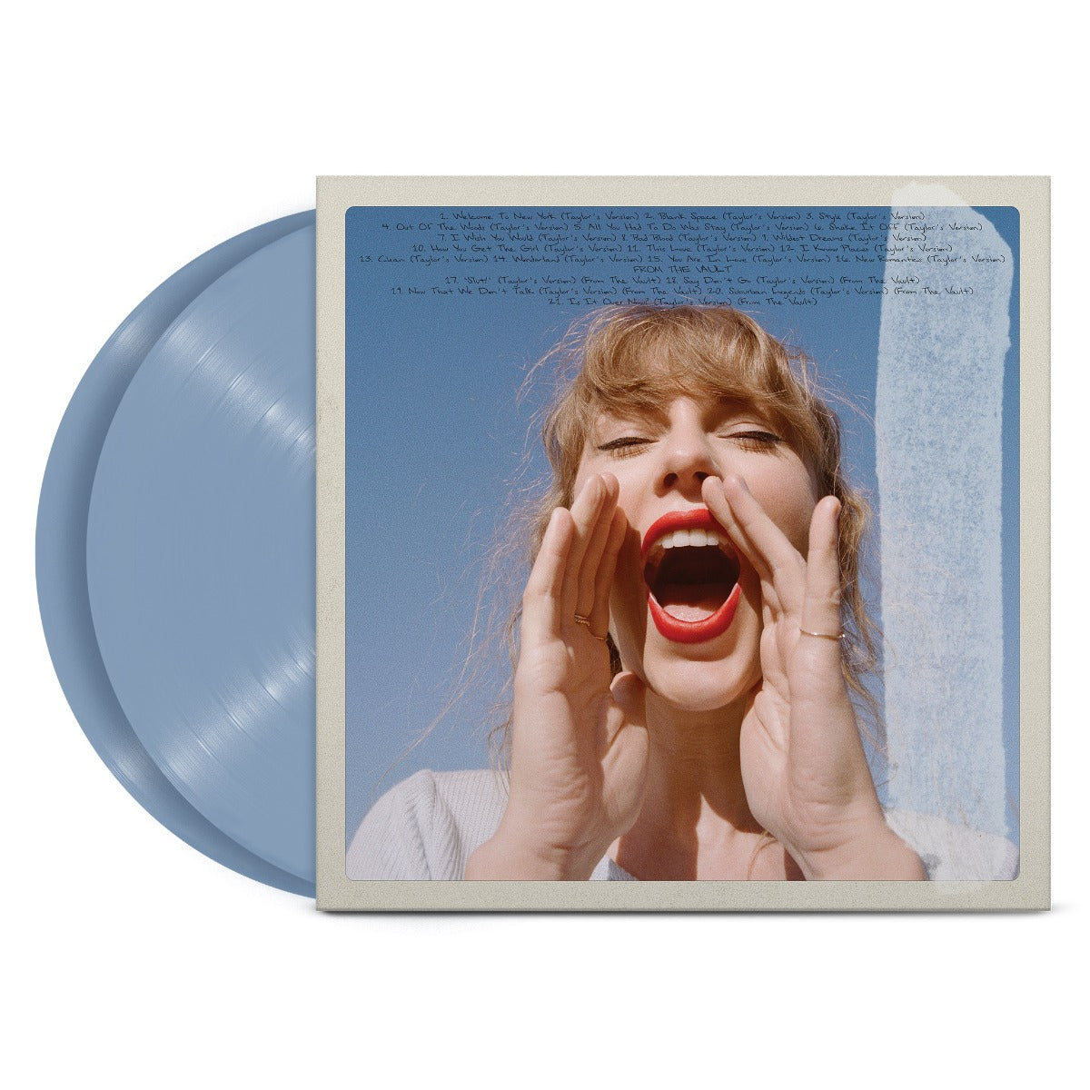 Taylor Swift 1989 Blue Vinyl Record 602455542144