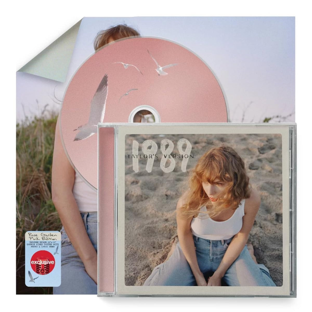 Taylor Swift - 1989: Taylor's Version (Rose Garden Pink Deluxe Poster Edition) | CD