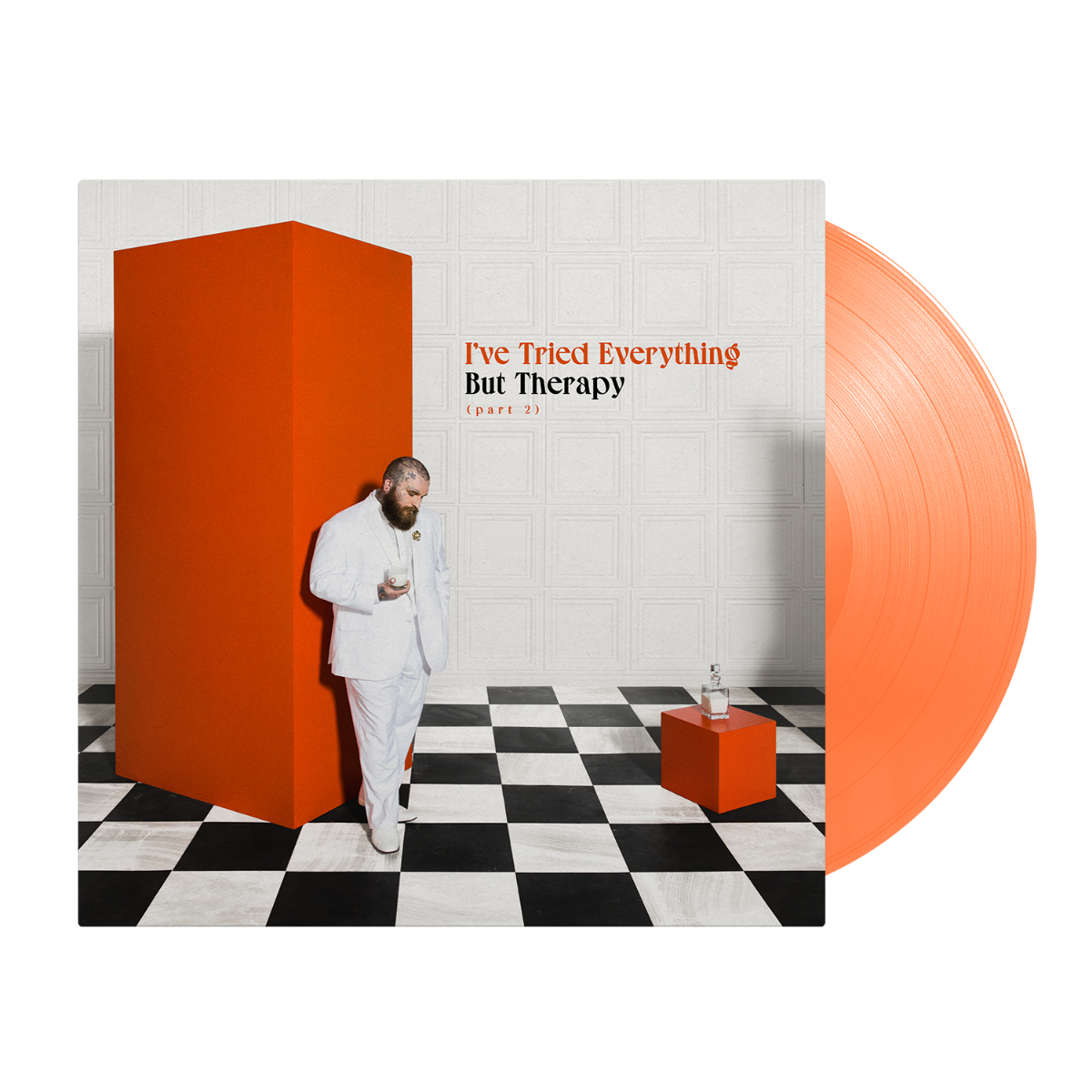 Teddy Swims | I've Tried Everything But Therapy (Part 2) (Solid Tangerine Colored Vinyl) | Vinyl