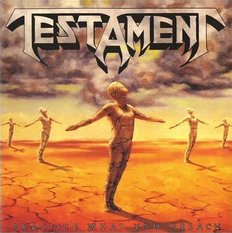 Testament | Practice What You Preach (Limited Edition, Orange Bone Swirl Colored Vinyl) | Vinyl