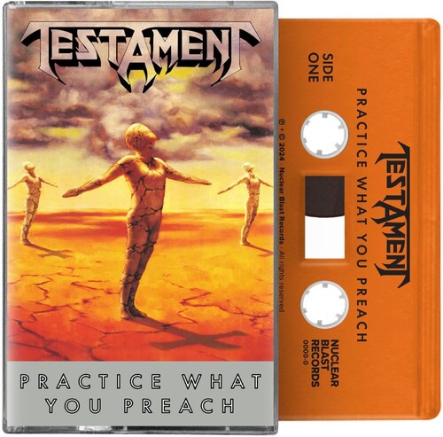 Testament - Practice What You Preach (Orange Cassette) | Cassette