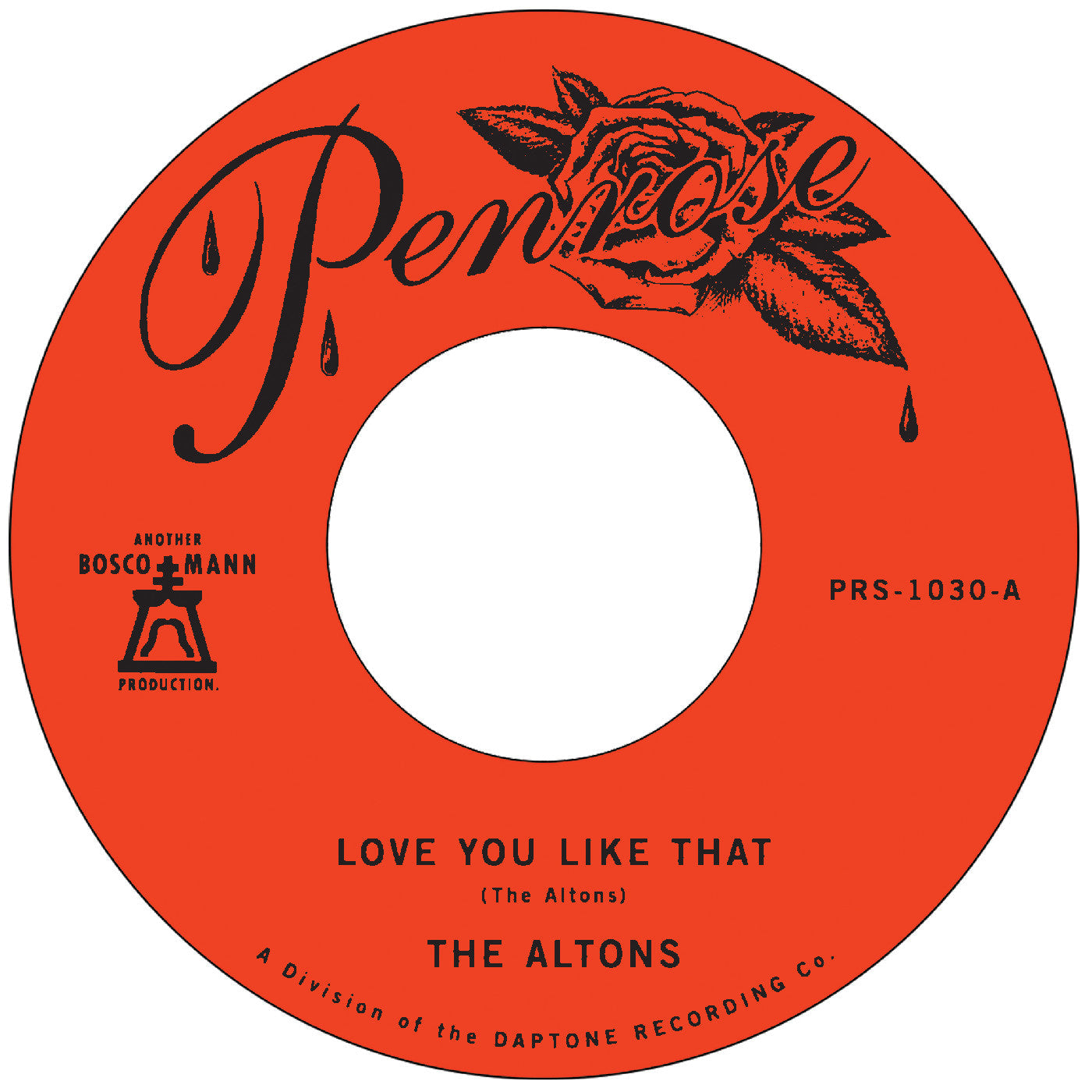 The Altons - Love You Like That B/W I Try I Try | Vinyl