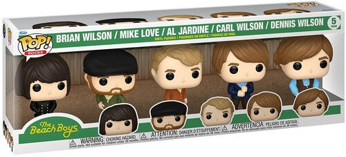 The Beach Boys | FUNKO POP! Rocks: The Beach Boys - Pet Sounds 5-Pack (Large Item, Vinyl Figure) | Action Figure