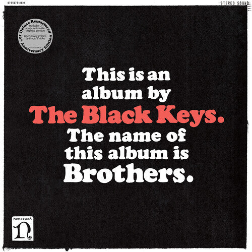 The Black Keys - Brothers: 10th Anniversary Edition (Deluxe Edition, Remastered, Gatefold LP Jacket) (2 Lp's) | Vinyl