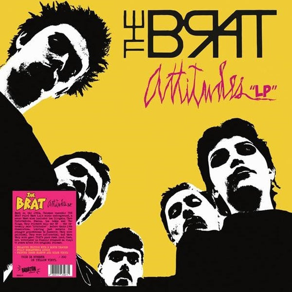 The Brat - Attitudes Lp (Yellow Vinyl) | Vinyl
