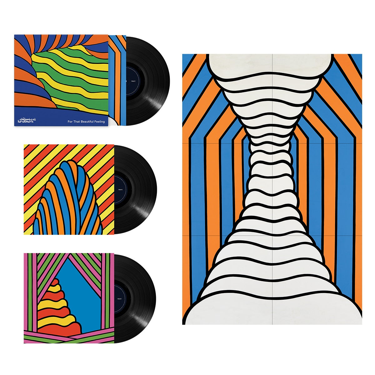 The Chemical Brothers - For That Beautiful Feeling (180 Gram Vinyl, 45 RPM, Poster) (3 Lp's) (Box Set) | Vinyl