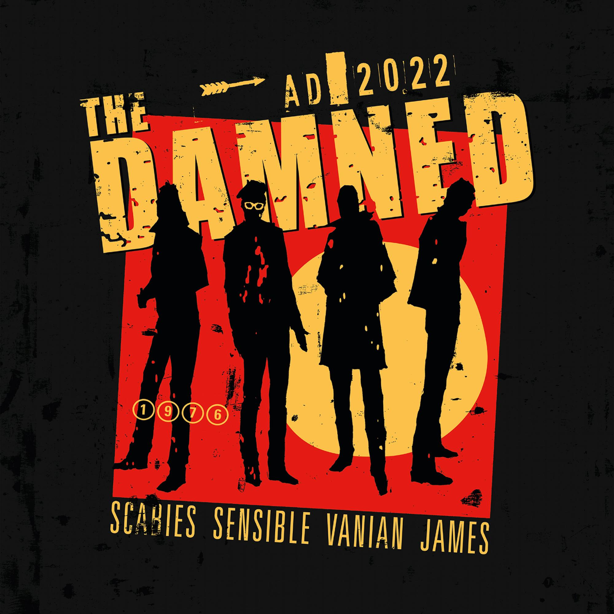 The Damned | Ad 2022 - Live In Manchester (180 Gram Vinyl, Gatefold LP Jacket) (2 Lp's) | Vinyl