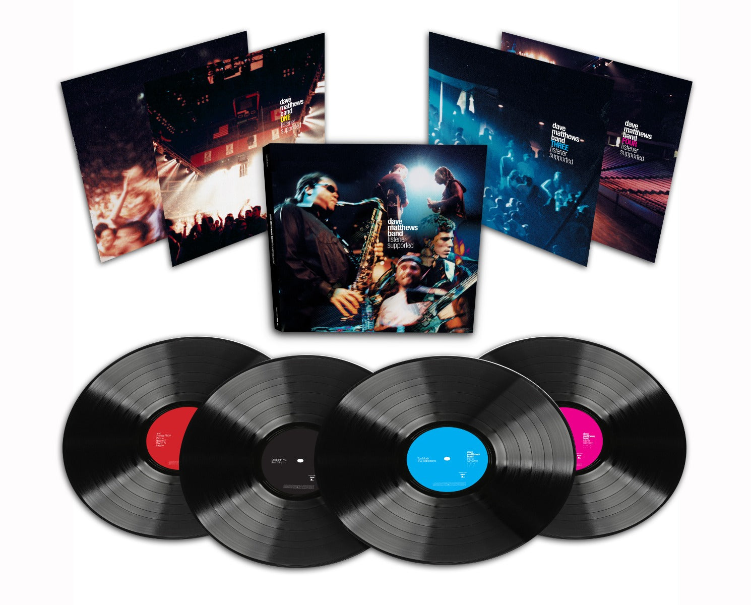 The Dave Matthews Band | Listener Supported: 25th Anniversary Edition (Live) (Boxed Set) (4 Lp's) | Vinyl