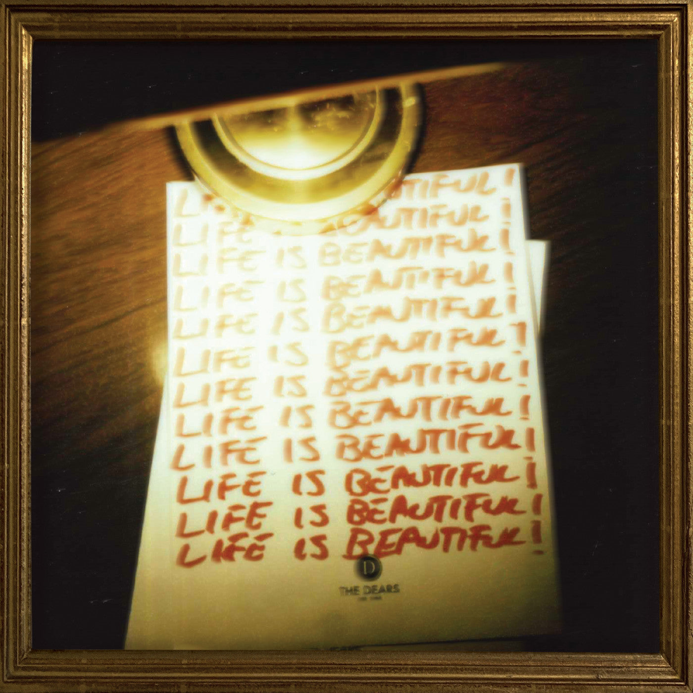The Dears | Life Is Beautiful! Life Is Beautiful! Life Is Beautiful! (Gold Vinyl) | Vinyl
