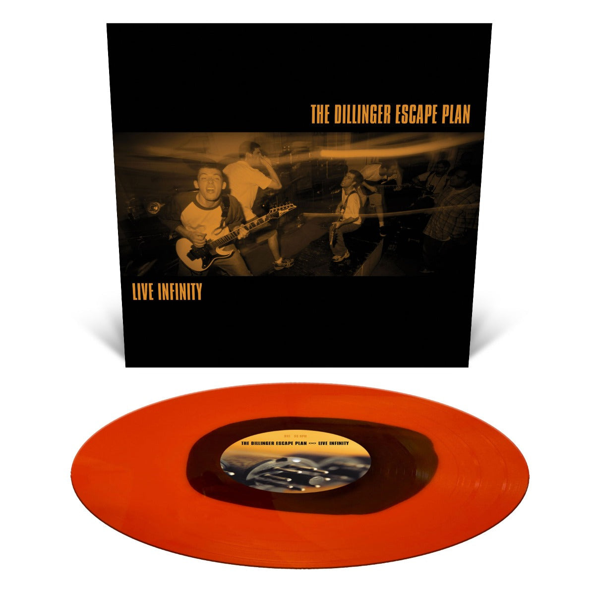 The Dillinger Escape Plan - Live Infinity (Black/Orange Krush Vinyl) | Vinyl