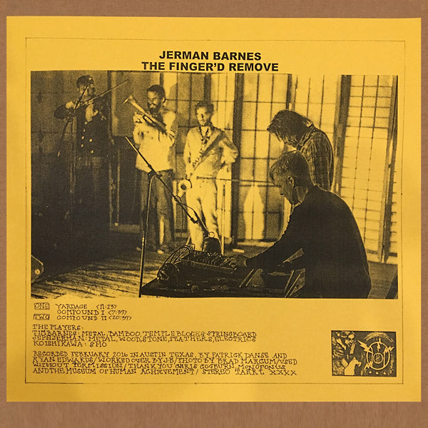 JERMAN BARNES - The Finger'd Remove | Vinyl