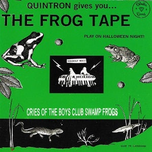Quintron - The Frog Tape | CD