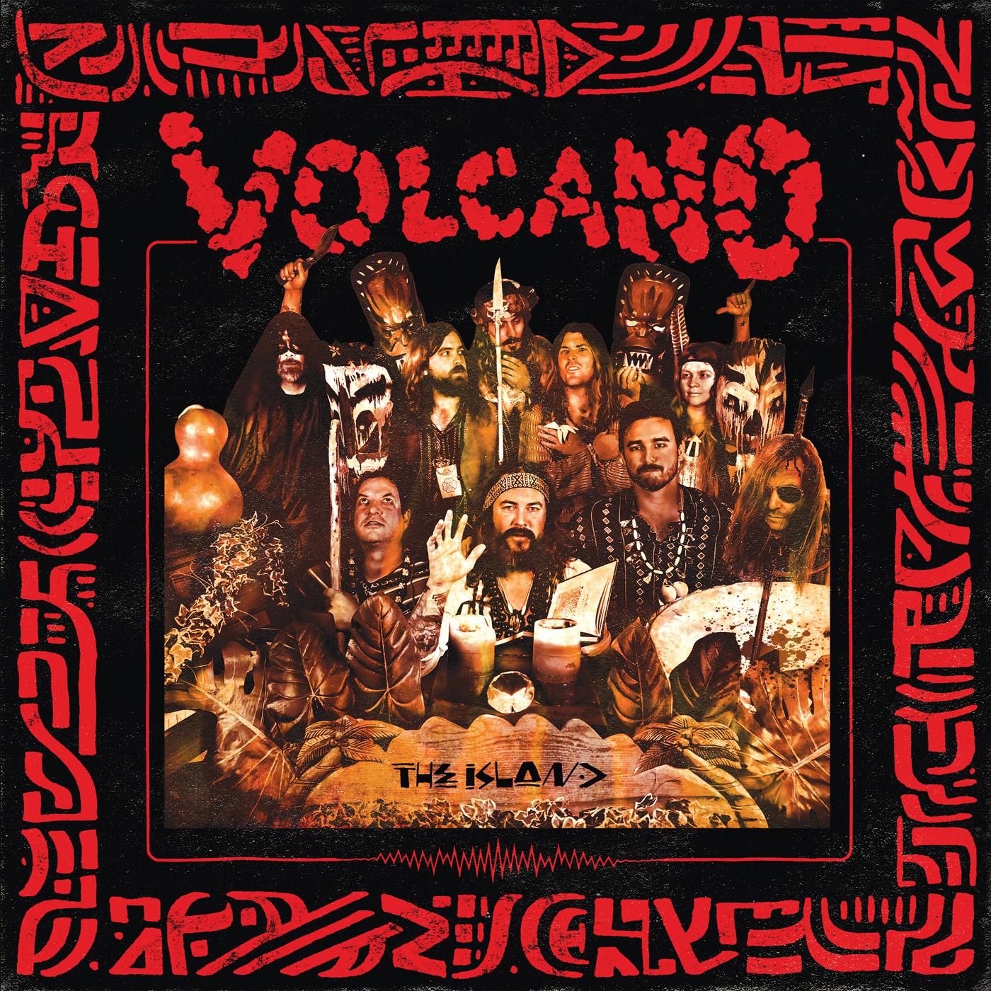 Volcano | The Island (OPAQUE RED VINYL) | Vinyl