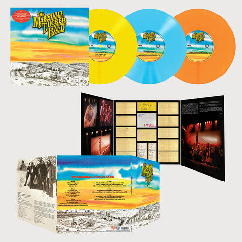 The Marshall Tucker Band - The Marshall Tucker Band (Expanded Edition, 140 Gram Orange, Blue & Yellow Colored Vinyl) (3 Lp's) | Vinyl