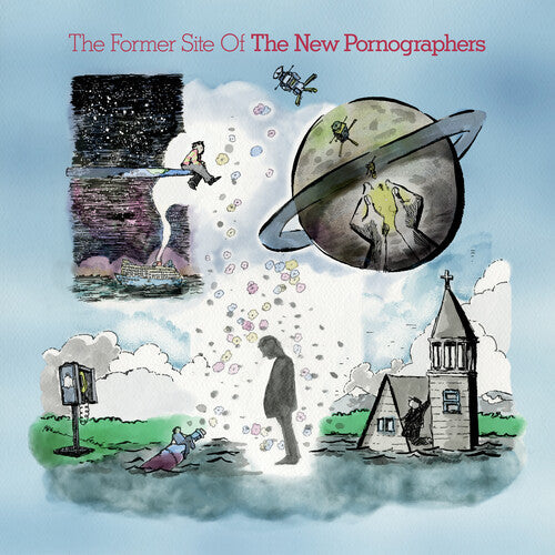 The New Pornographers | The Former Site of The New Pornographers (Indie Exclusive, Orange & Red Marble Colored Vinyl) | Vinyl