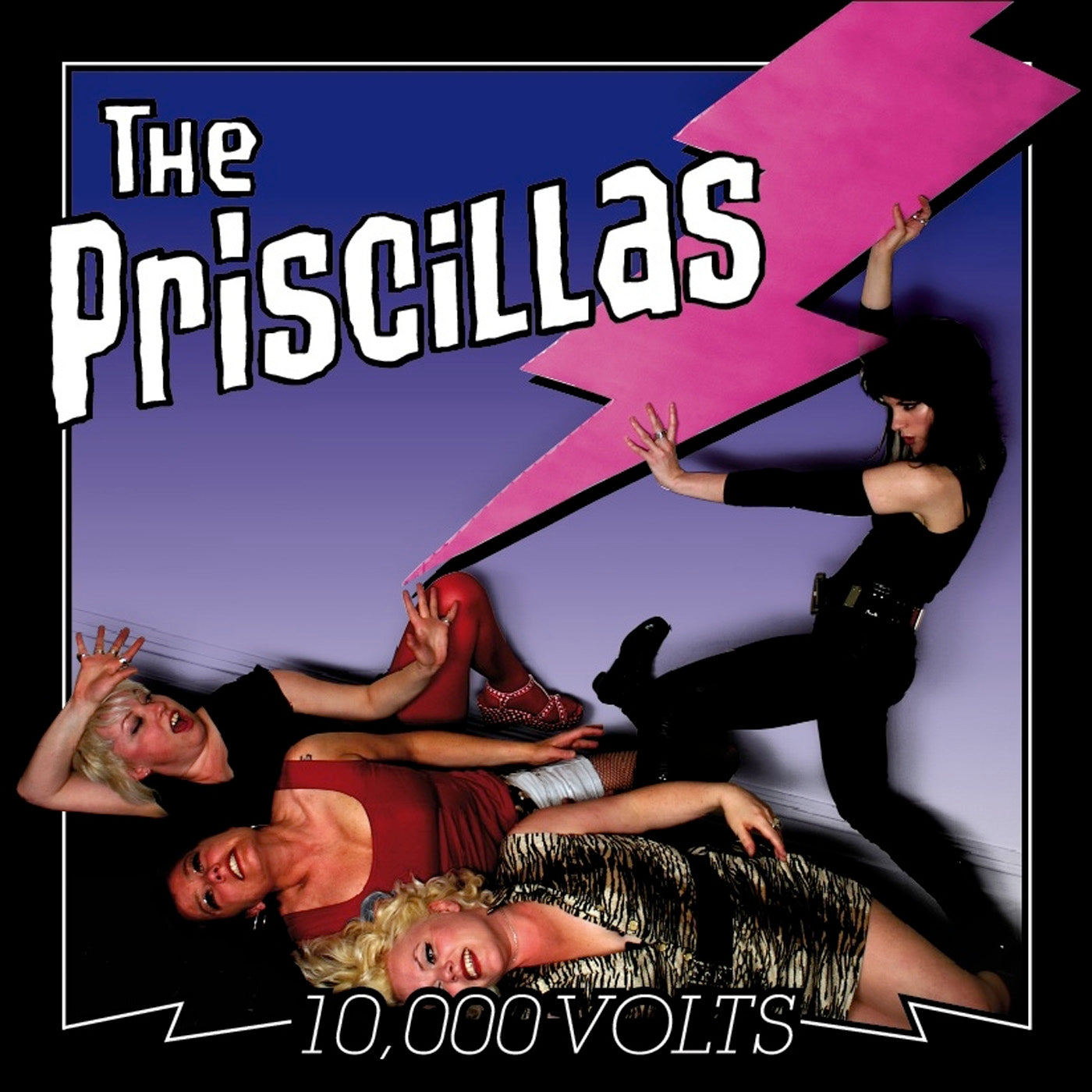 The Priscillas - 10,000 Volts | CD