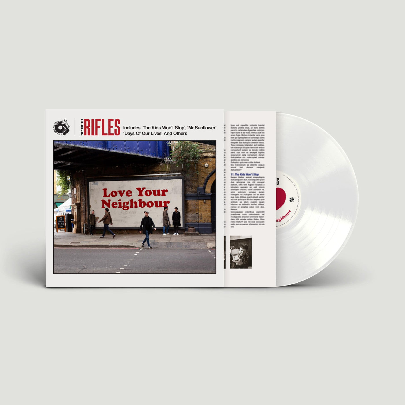 The Rifles - Love Your Neighbour (White Vinyl) | Vinyl