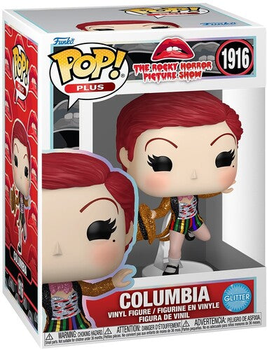 The Rocky Horror Picture Show | Funko POP! Plus: Rocky Horror Picture Show - Columbia (Glitter) (Vinyl Figure, Collectible) | Action Figure