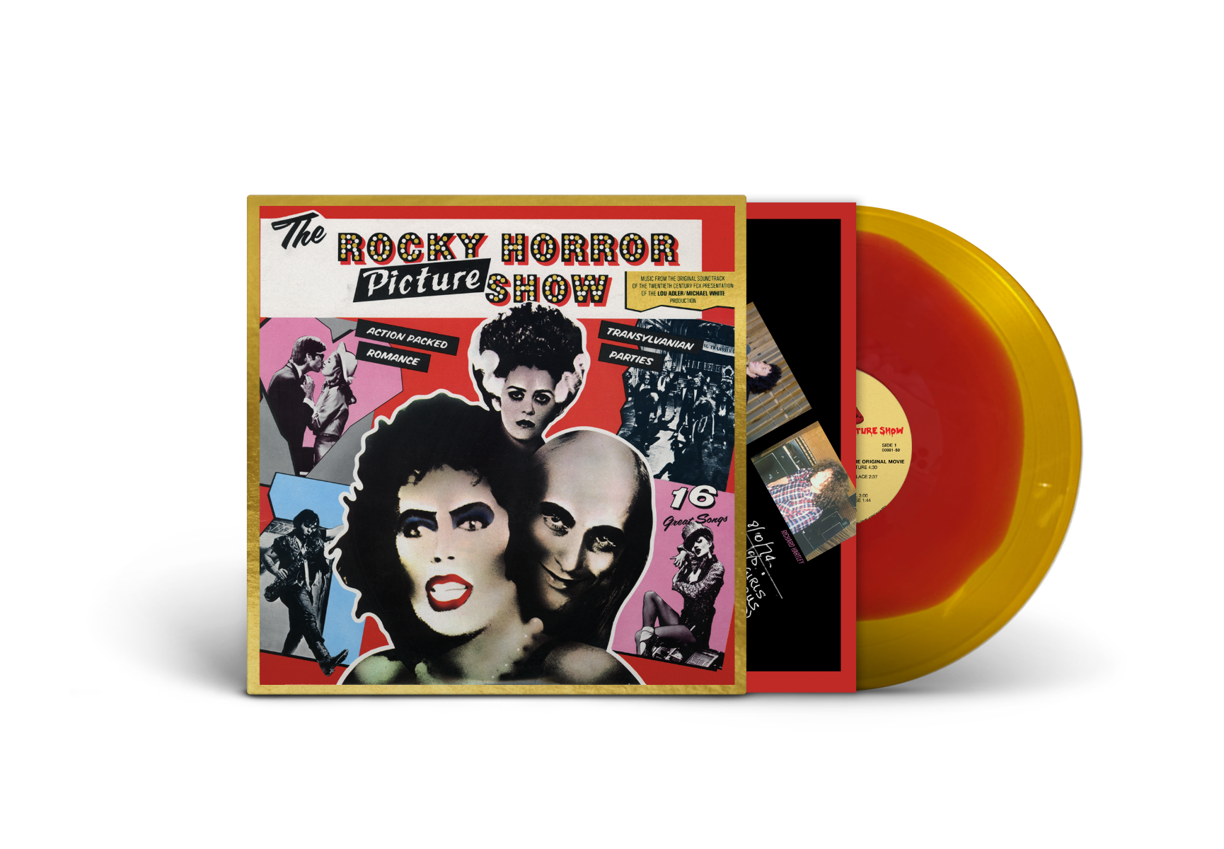The Rocky Horror Picture Show - The Rocky Horror Picture Show (Original Motion Picture Soundtrack) (Colored Vinyl, Red, Gold, Anniversary Edition) | Vinyl