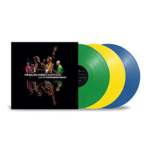 The Rolling Stones | A Bigger Bang Live On Copacabana Beach [Multi Color 3 LP] | Vinyl - 0